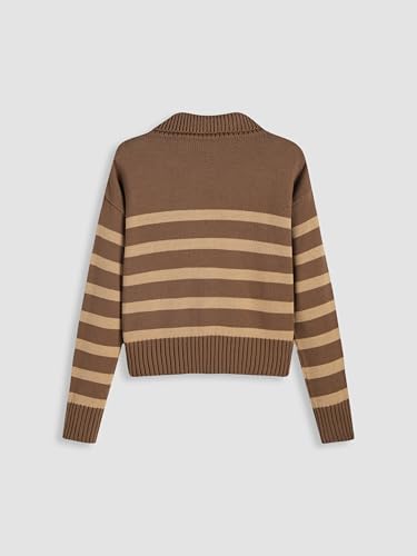 Marlow™ Striped V-Neck Knit Sweater