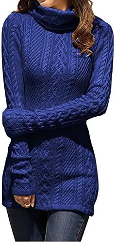 Cream Turtleneck Sweater Dress