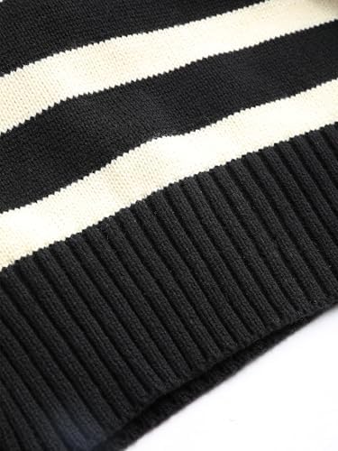 Marlow™ Striped V-Neck Knit Sweater