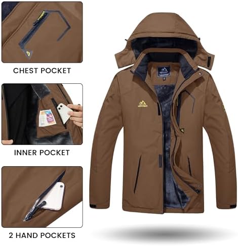 Black Softshell Winter Jacket (Men)