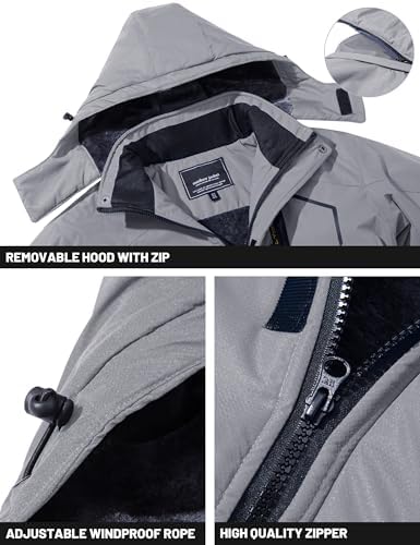 Black Softshell Winter Jacket (Men)