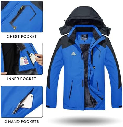 Black Softshell Winter Jacket (Men)