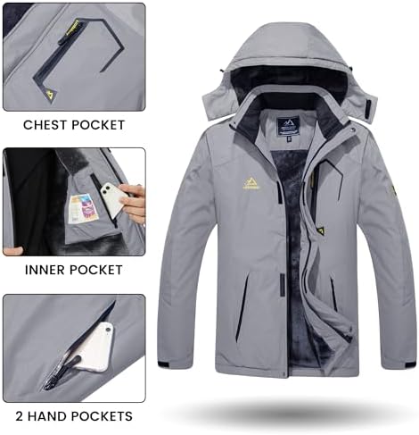 Black Softshell Winter Jacket (Men)