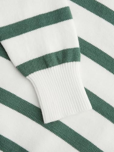 Marlow™ Striped V-Neck Knit Sweater