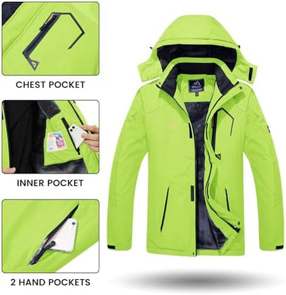 Black Softshell Winter Jacket (Men)