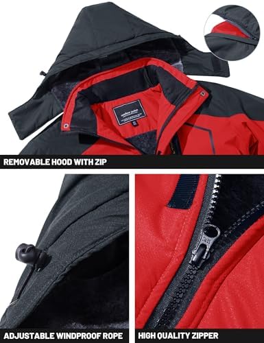 Black Softshell Winter Jacket (Men)