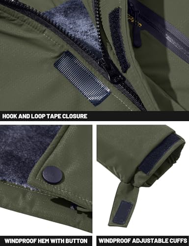 Black Softshell Winter Jacket (Men)