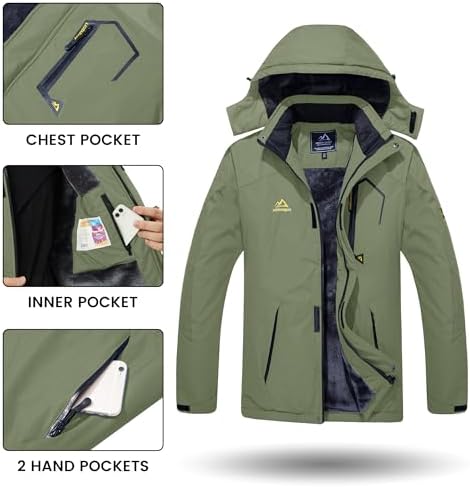 Black Softshell Winter Jacket (Men)