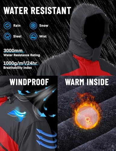 Black Softshell Winter Jacket (Men)