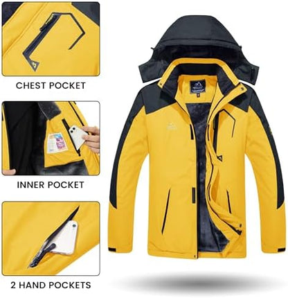 Black Softshell Winter Jacket (Men)