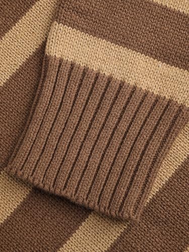 Marlow™ Striped V-Neck Knit Sweater