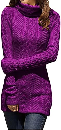 Cream Turtleneck Sweater Dress