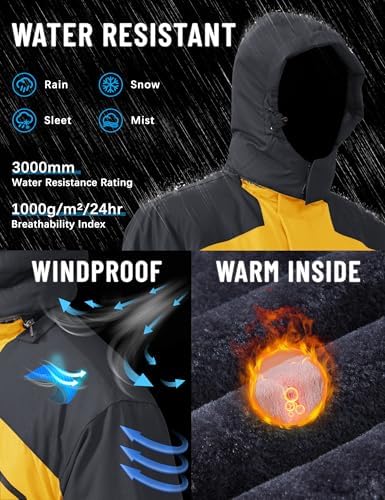 Black Softshell Winter Jacket (Men)