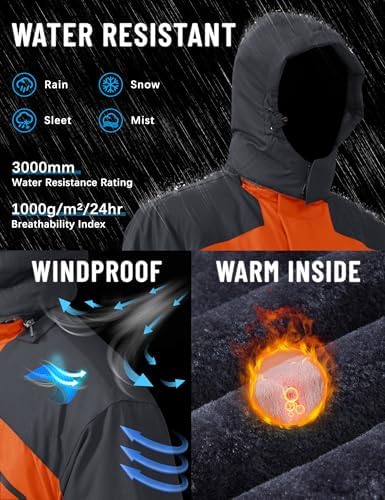 Black Softshell Winter Jacket (Men)