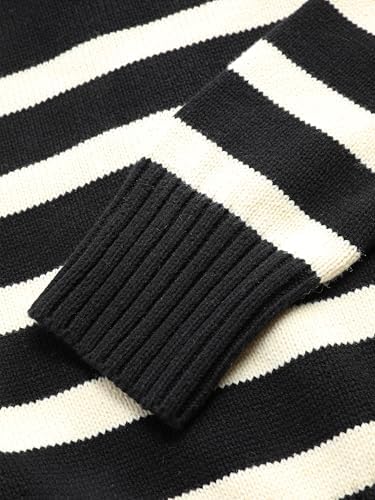 Marlow™ Striped V-Neck Knit Sweater