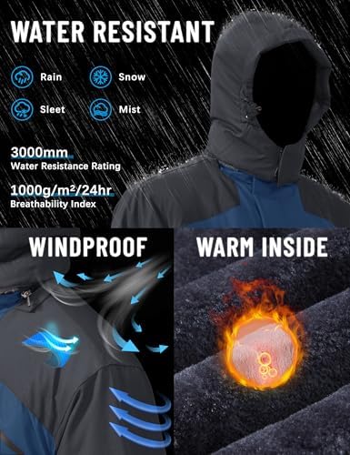 Black Softshell Winter Jacket (Men)