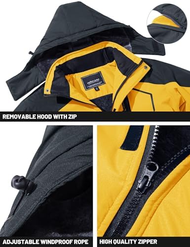 Black Softshell Winter Jacket (Men)