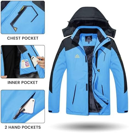 Black Softshell Winter Jacket (Men)