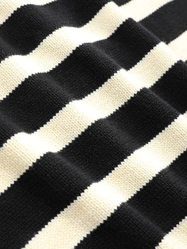 Marlow™ Striped V-Neck Knit Sweater