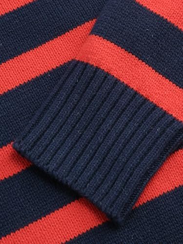 Marlow™ Striped V-Neck Knit Sweater