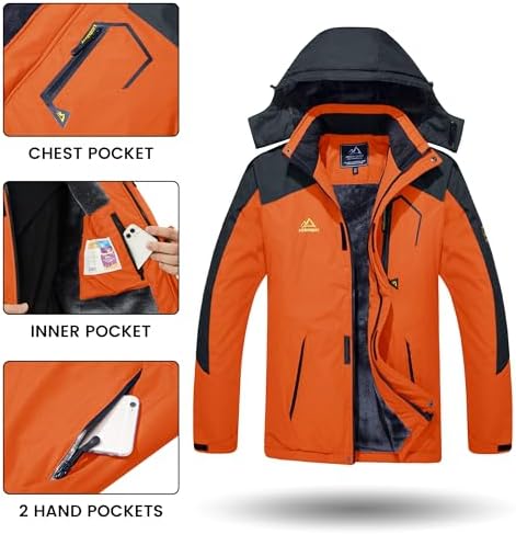 Black Softshell Winter Jacket (Men)