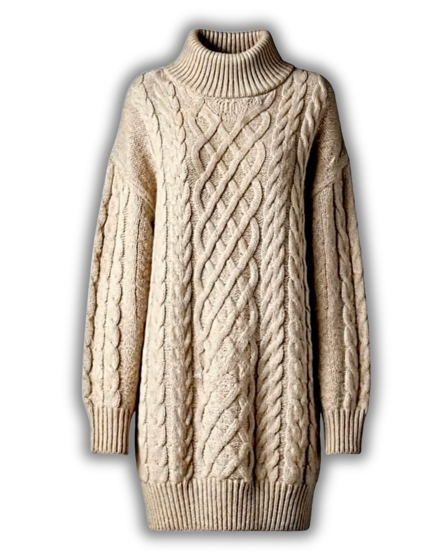 Haven™ Oversized Cable-Knit Sweater Dress